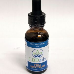 CBDaily 2000mg FULL SPECTRUM TINCTURE